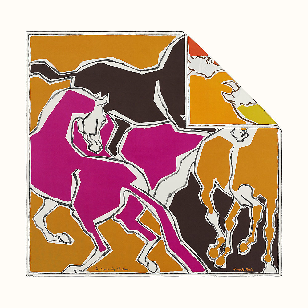 La Danse des Chevaux double face scarf 90 | Hermès Singapore